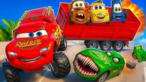 МУЛЬТИКИ ПРО МАШИНКИ 🚗  МОЛНИЯ МАКВИН  И КОМАНДА БЫСТРЫХ МОТОРОВ. ОТВАЖНАЯ МИССИЯ ЗОВЕТ 🚘🚘