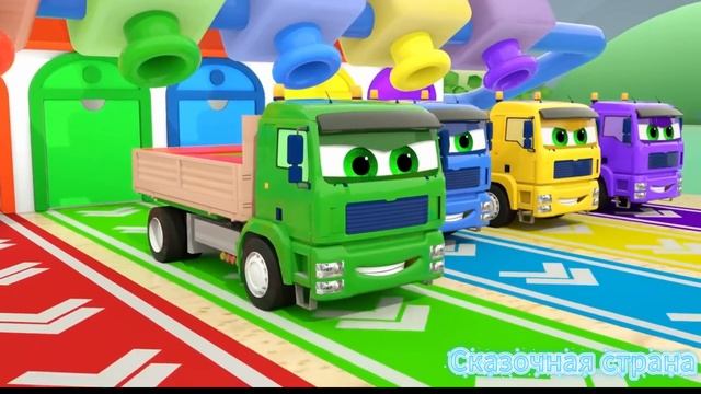 Машинки, учим фигуры🚗|Детские мультики|Поучительные мультики для детей😊 смотреть онлайн