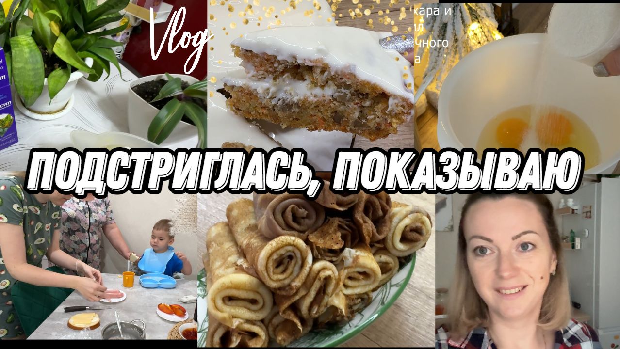 VLOG: МОРКОВНЫЙ торт/Жду МУЖА с РАБОТЫ/Закупка с МОЛОЧНОЙ КУХНИ/Спасли ЦВЕТОК смотреть онлайн