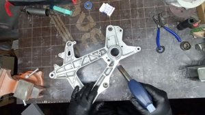 Osaka Tezza замена сальника и подшипника маятника