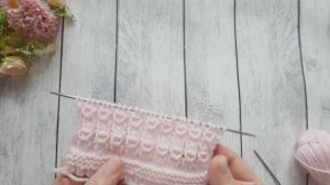 Легкий узор для джемпера, кардигана и не только..