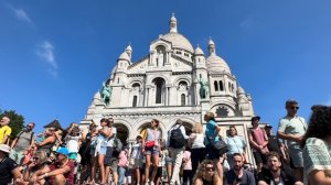 Монма́ртр, Париж. Как мы вешали замок 🔐 😂😂😂