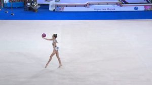 Мария Борисова. Мяч. Всероссийская спартакиада 2022
