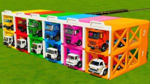 Машинки летают и прыгают! Развивающие мультики Машины помощники. Мультфильмы про машинки