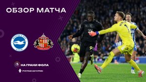 Обзор матча 17 тура Английской Премьер-Лиги. Брайтон — Сандерленд