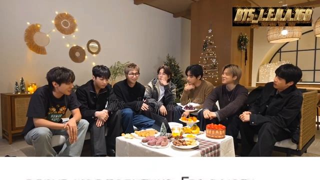 Полное видео. BTS поздравляют с Наступающим Новым Годом в прямом эфире 21.12.2025 смотреть онлайн