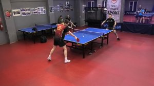 1/2 ф. МИКСТ 31 очко Фильчев/Фильчева (1657) - Закзун/Орлова (1172) 14.12 настольный теннис СПб