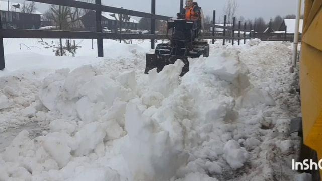 Испытания минитрактора продолжаются. смотреть онлайн