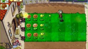 растения против зомби 1.1мир.2уровень