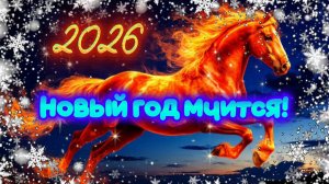 НОВАЯ Новогодняя песня! Новый год мчится!