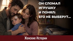 Истории из жизни. Он сломал игрушку и понял  -  его не выберут... Жизненные истории, Аудиорассказы
