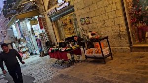 Рождественская ярмарка на Новых воротах Старого города Иерусалима