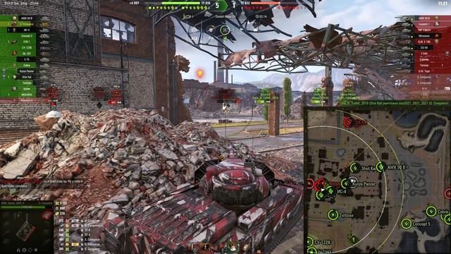 бой на танке -- S Congueror -- ( 5604 урона и мастер ) смотреть онлайн