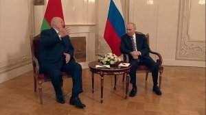Владимир Путин с Президентом Беларуси Александром Лукашенко, Санкт-Петербург, 21 декабря 2025 года