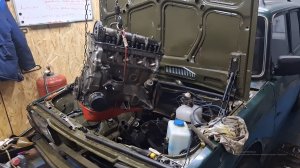 Заменил два мотора на ваз 2105. Установка обслуженного ДВС в Жигули. Часть 68.