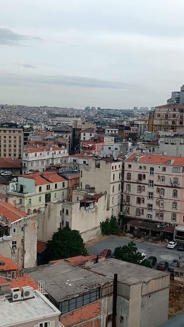 Вид с Галатской башни, Пролив Босфор, Стамбул, Турция (The view from Galata Tower, Istanbul, Turkey)