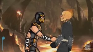 Призрачный всадник против Скорпиона