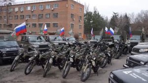 «Народный фронт» передал технику и оборудование частям Южного военного округа