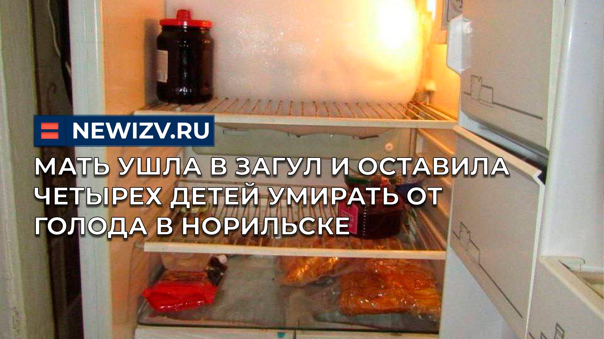 Мать ушла в загул и оставила четырех детей умирать от голода в Норильске смотреть онлайн