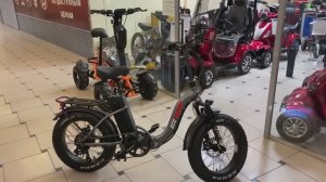 Акция на складной электровелосипед Eco Drive V6 1000W 48V21Ah! Мощный электрофэтбайк!