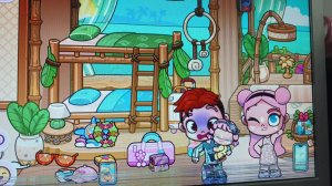 Все намазались кремом, а девочки попали в планшет. Аватар ворлд