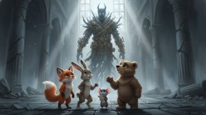 Лисёнок Рыжик и Повелитель Безвременья: Сказка о замершем времени. Мультики детям. Сказка на ночь