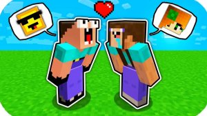 НУБИК ДЕНЬГИ И ДЕВУШКА МОНЕТКА ПОЦЕЛОВАЛИСЬ, НО ОНИ ЭДИК И НАСТЮХА В МАЙНКРАФТ