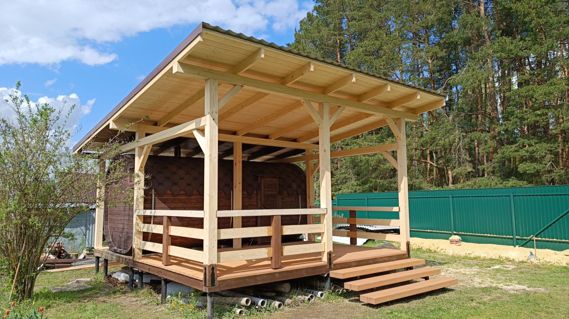 ТЕРРАСА ДЛЯ БАНИ-БОЧКА 2022г ТРЕЙЛЕР смотреть онлайн