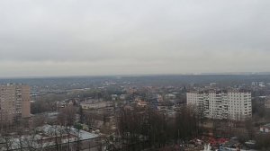 Вид на город с 14 этажа.