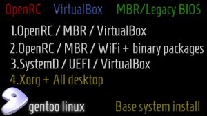 4. НИЗВЕРЖЕНИЕ В GENTOO LINUX. Часть 4. OpenRC - MBR - XORG
