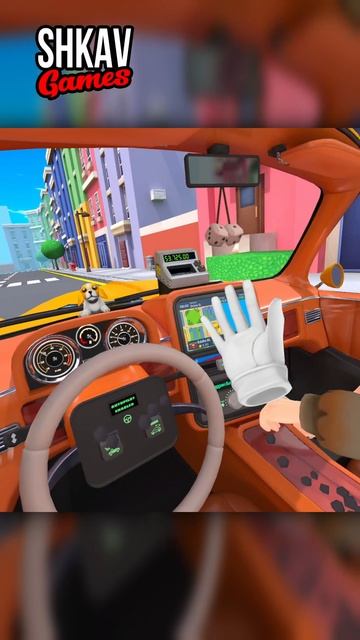 КАТАПУЛЬТИРОВАЛ ПАССАЖИРА! #TaxiDriverVR #VR #VRИгры смотреть онлайн