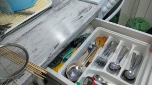 УБОРКА В КУХОННЫХ ЯЩИКАХ. МОТИВАЦИЯ НА ПРЕДНОВОГОДНЮЮ УБОРКУ