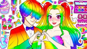 Мультики для девочек. 💖Поделки из бумаги💖 Наборы для волос, кожей и макияж. Мультики для детей