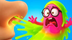 🧬 От носа до пальцев ног! Слайм Сэм исследует человеческое тело! 😲