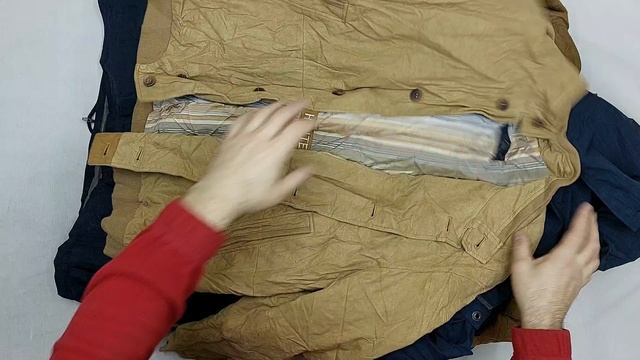 Ветровки мужские  секонд оптом 8 пак