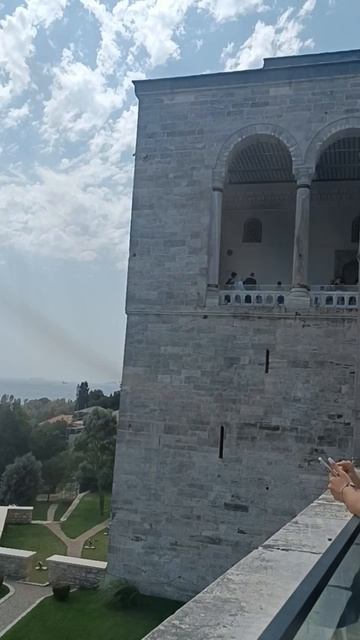 Терраса, вид на Стамбул, дворец Топкапы (Terrace, view point of Istanbul, Topcapi Palace)