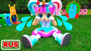 Дети играют с МЕГА-большой куклой! Видео для детей!