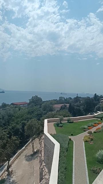 Терраса, вид на Стамбул, дворец Топкапы (Terrace, view point of Istanbul, Topcapi Palace)