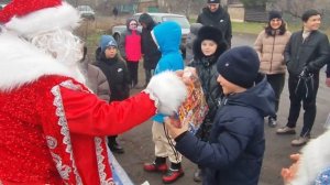 Старомихайловка. Поздравляем деток с Новым годом.