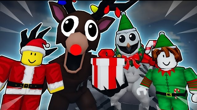 МОНСТРЫ ПОЛУЧАЮТ НОВОГОДНИЕ ПОДАРКИ В ИГРЕ «99 НОЧЕЙ В ЛЕСУ»! Анимация Roblox