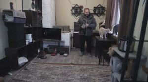 Зимнее сибирское утро Расхаживаюсь и пью кофе чтобы придти в себя ПОДВАЛ ИЛЬИЧА