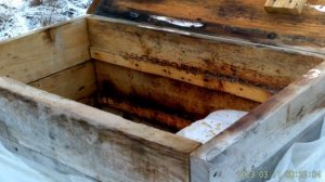 Пасека 22 декабря утепляем пчëл.