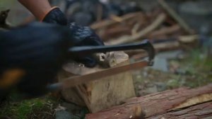 Путешествие без слов. Тихий кемпинг в диком лесу у реки