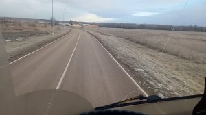 Будни перевозчика 48 серия. Ударил мороз. Агрессивный DAFавод.