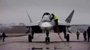 Истребитель Су-57 впервые взлетел с двигателем пятого поколения