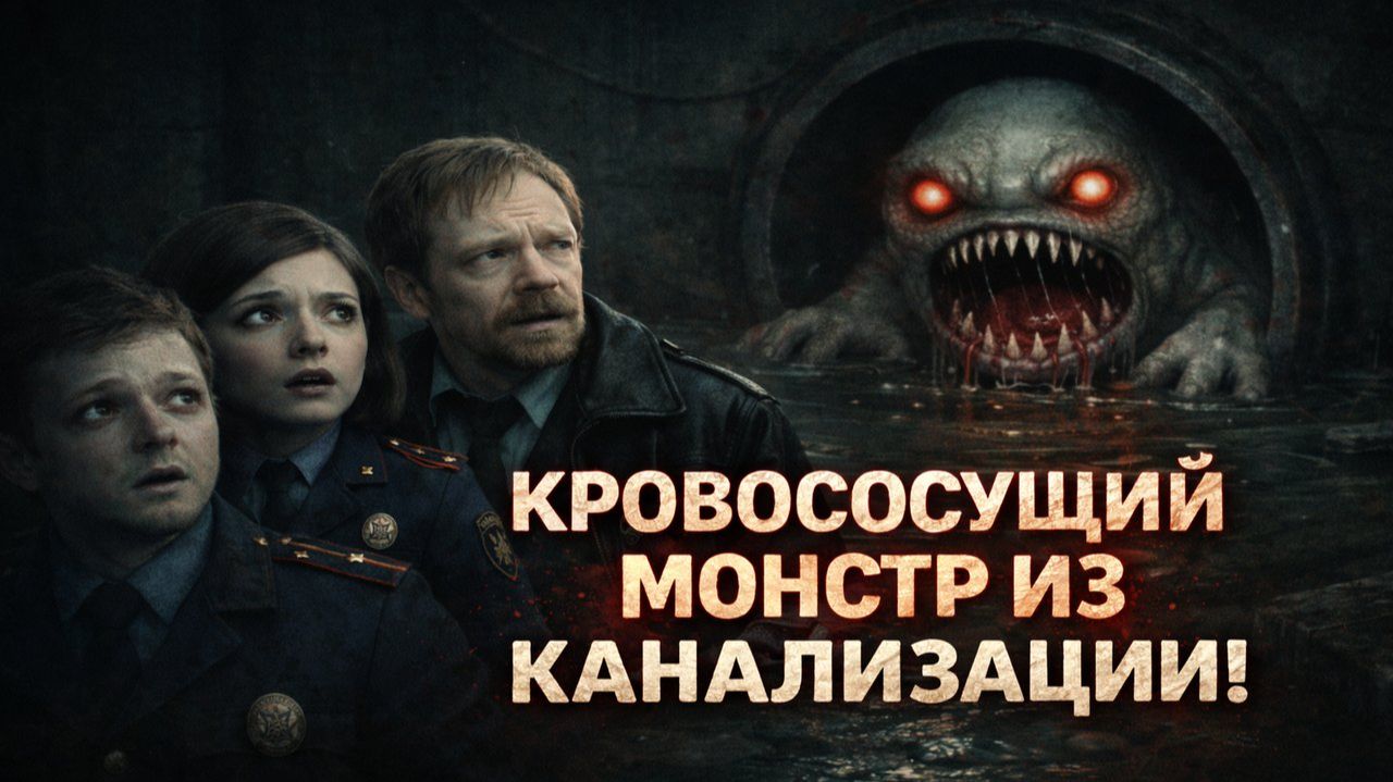 Кровососущий монстр под городом: кто охотится в канализации? Он пил кровь и плакал как человек смотреть онлайн