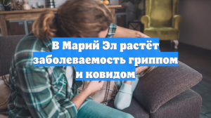 В Марий Эл растёт заболеваемость гриппом и ковидом