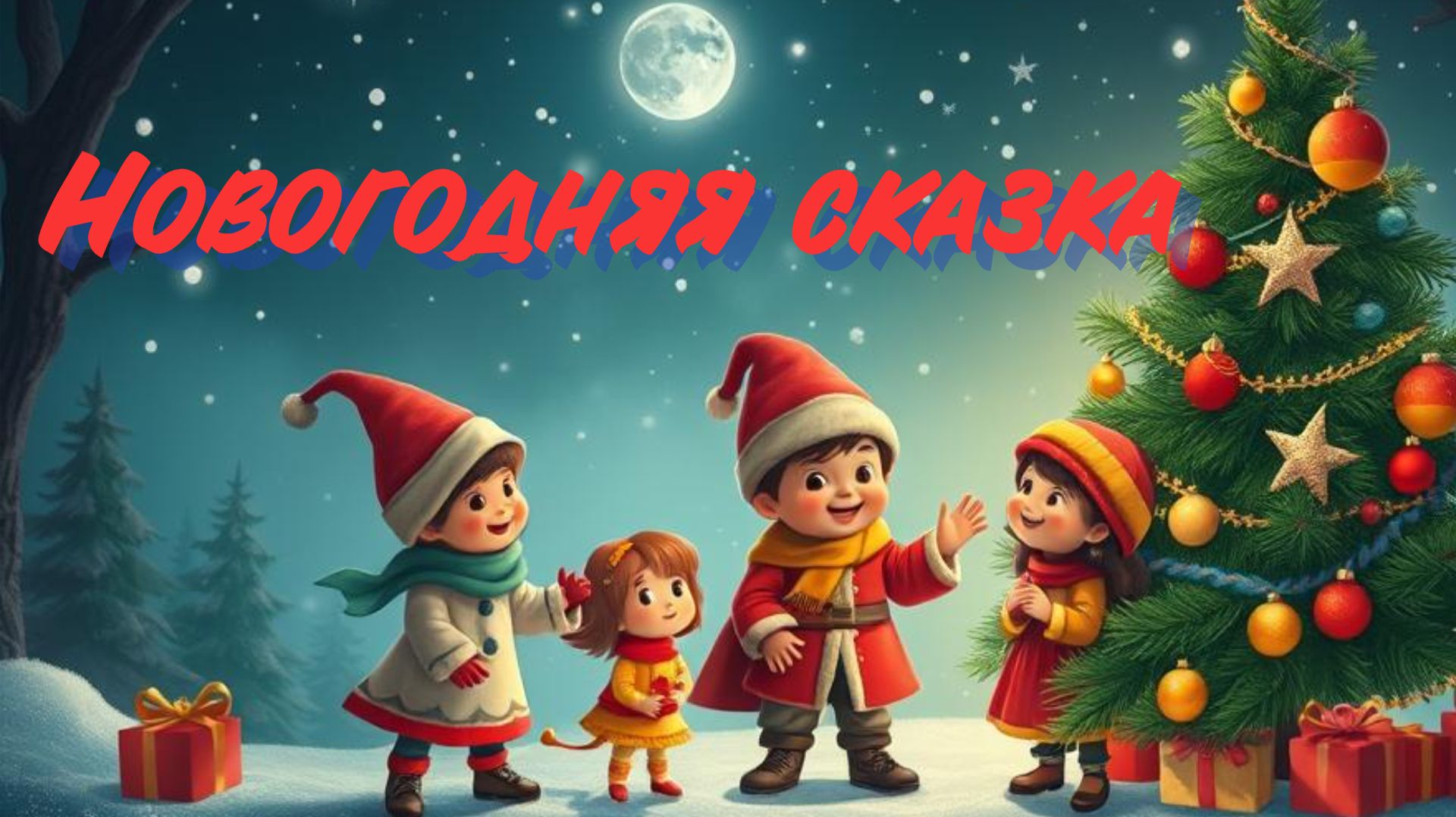 «Новогодняя сказка» — это фантастическая история волшебных превращений,