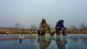 РЫБАЛКА НА ЖЕРЛИЦЫ И БАЛАНСИР В ДЕКАБРЕ