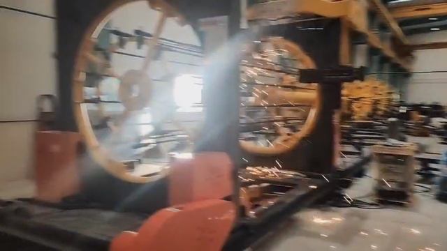 Станок для сварки каркасов буронабивных свай HLZ-1500G TJK Machinery тест 221225 смотреть онлайн